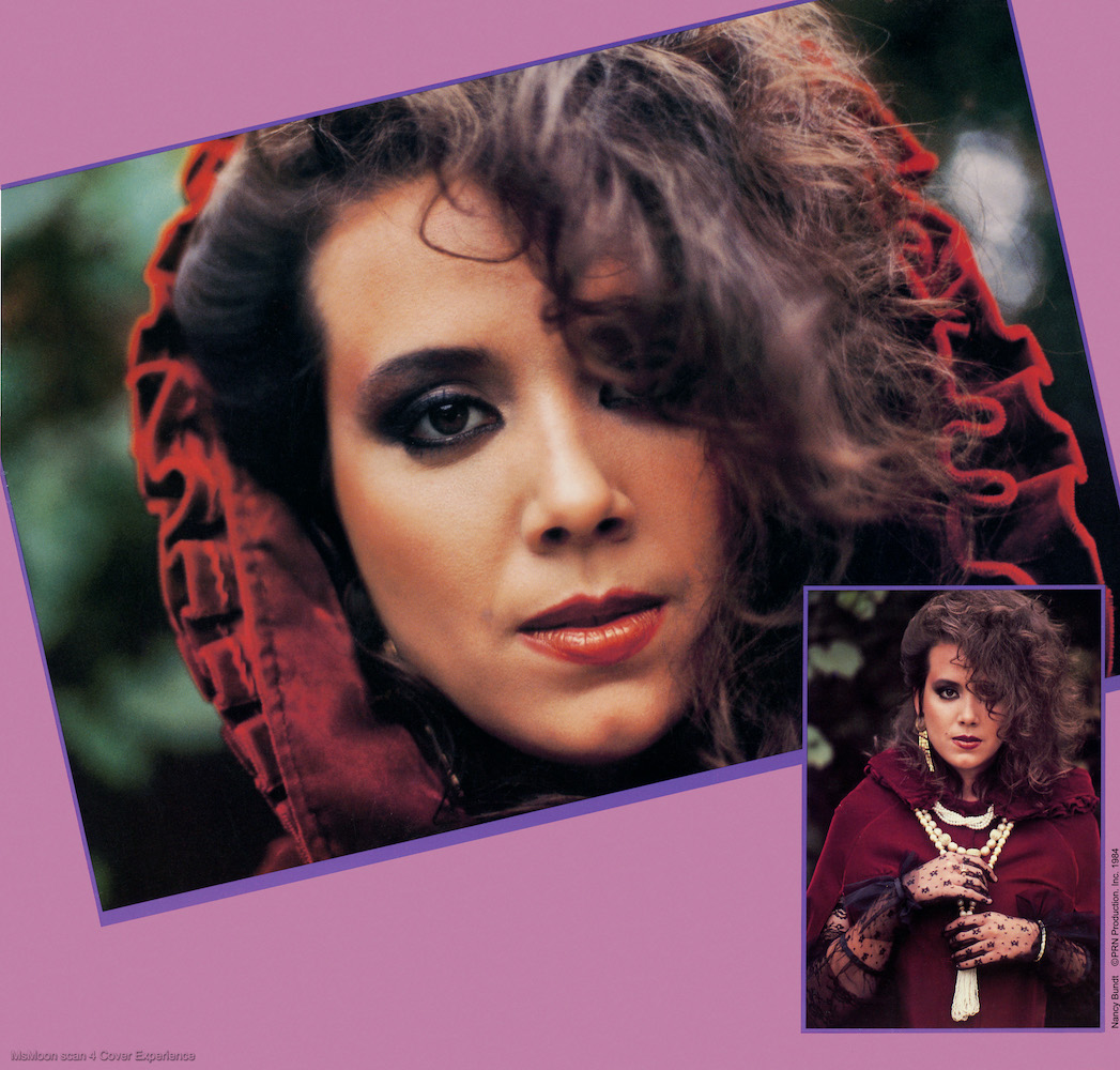 Lisa Coleman in the Purple Rain tourbook Lisa Coleman