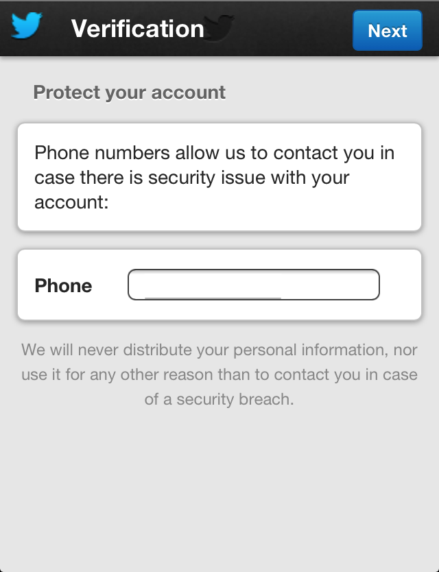 Protect your account Protect your account